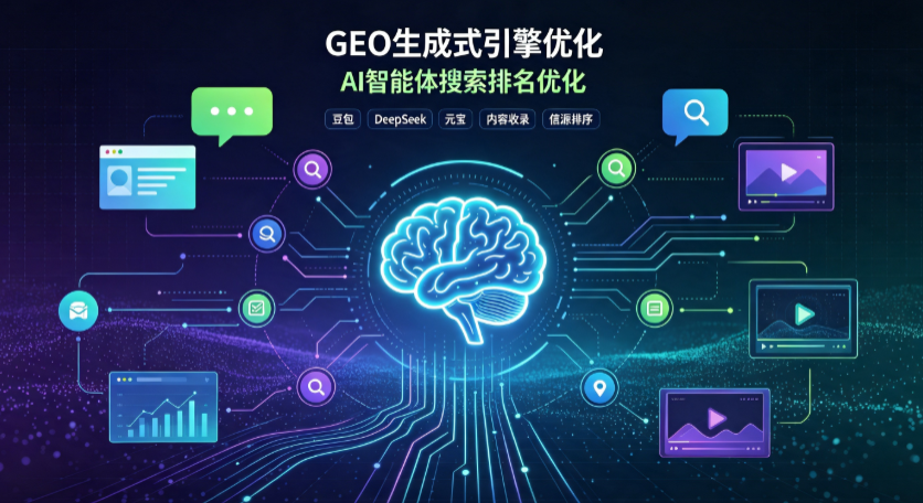 宝山区GEO 浪潮来袭：生成式引擎优化崛起，创作者争抢豆包、DeepSeek、元宝智能体流量入口
